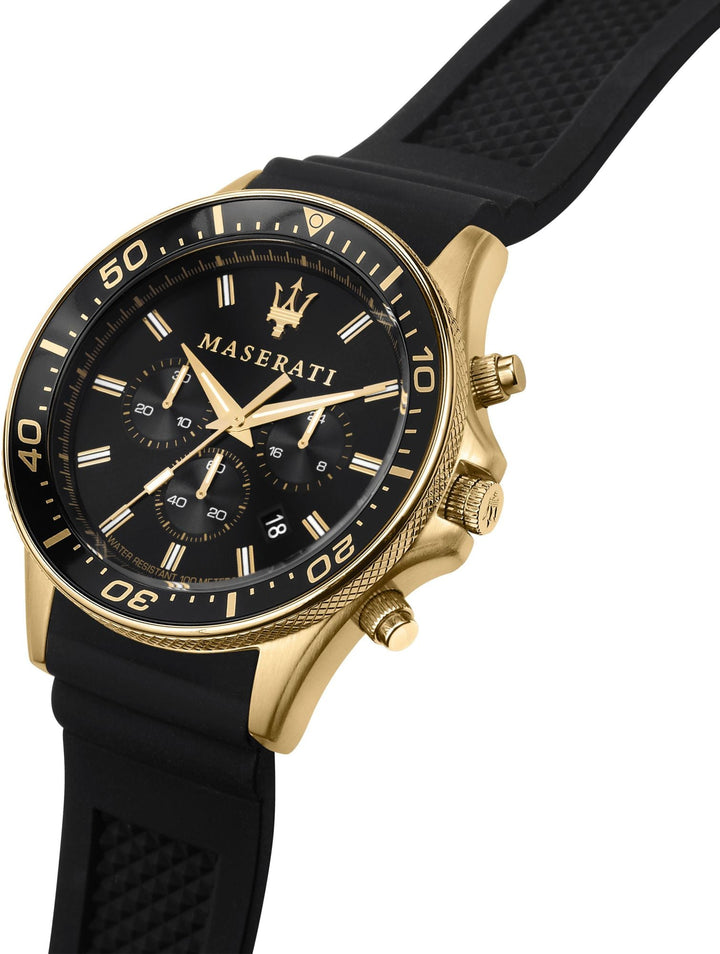 EPOCA Black / Silicone | Black Dial
