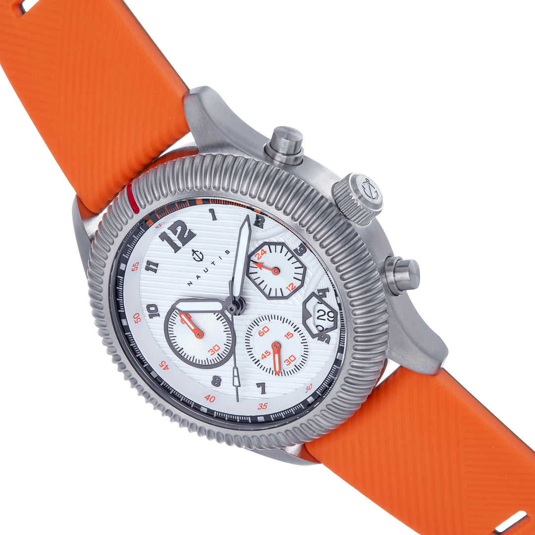 Meridian Orange | White Dial