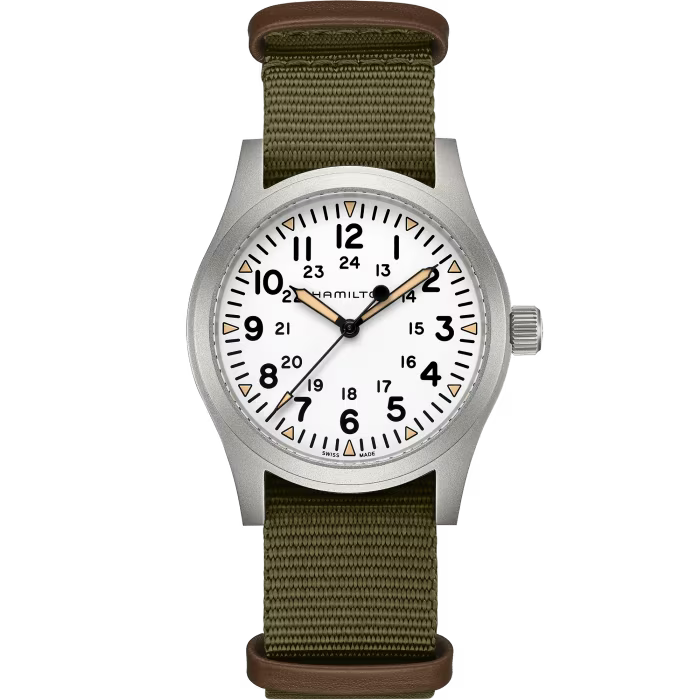 KHAKI FIELD White / White Dial