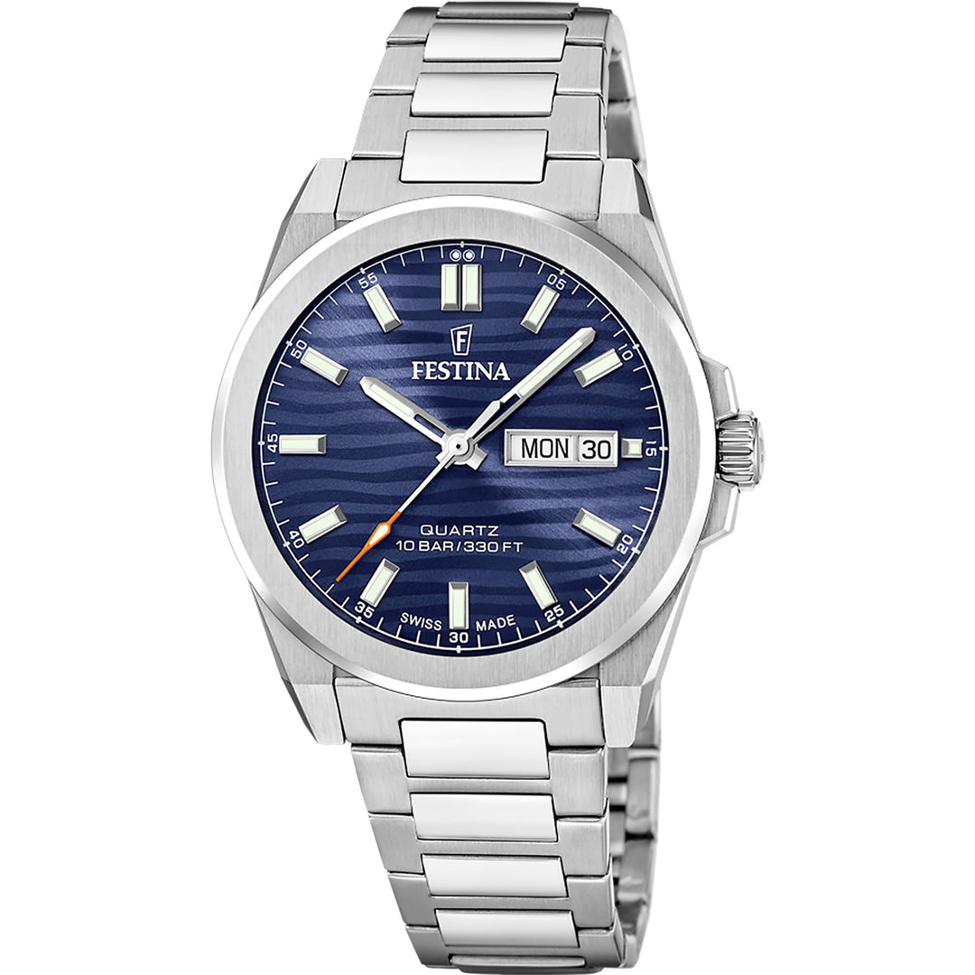 CLASSIC STEEL Blue Dial