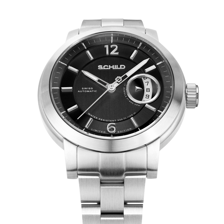 Heinrich Minimal Swiss Automatic Limited Edition Black / Stainless Steel | Black