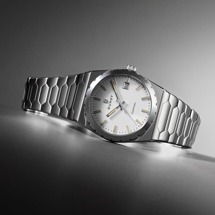 Taranto Automatic White Dial / Stainless Steel Bracelet White Dial