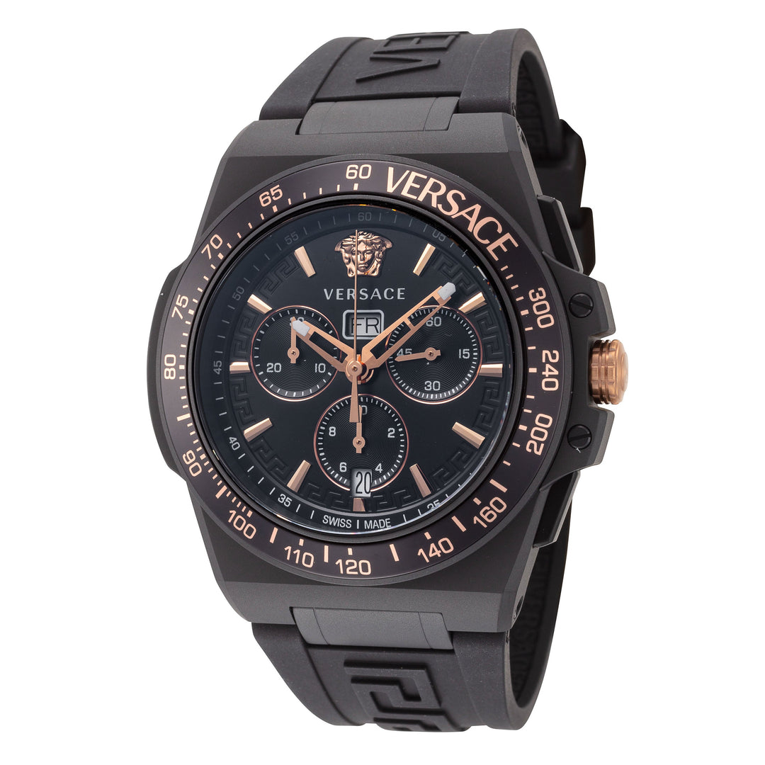 Greca Extreme 45mm / Black / Black | Black Dial