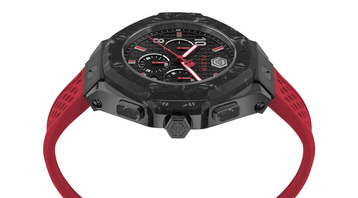 CHRONO ROYAL Black / Silicone | Black Dial