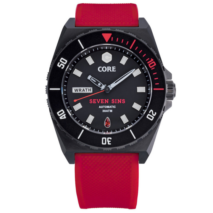 SEVEN SINS SEVEN SINS TITANIUM | Black Dial