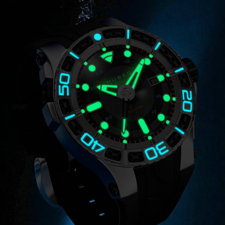 Manta Automatic Limited Edition Black / Silicone Black Dial