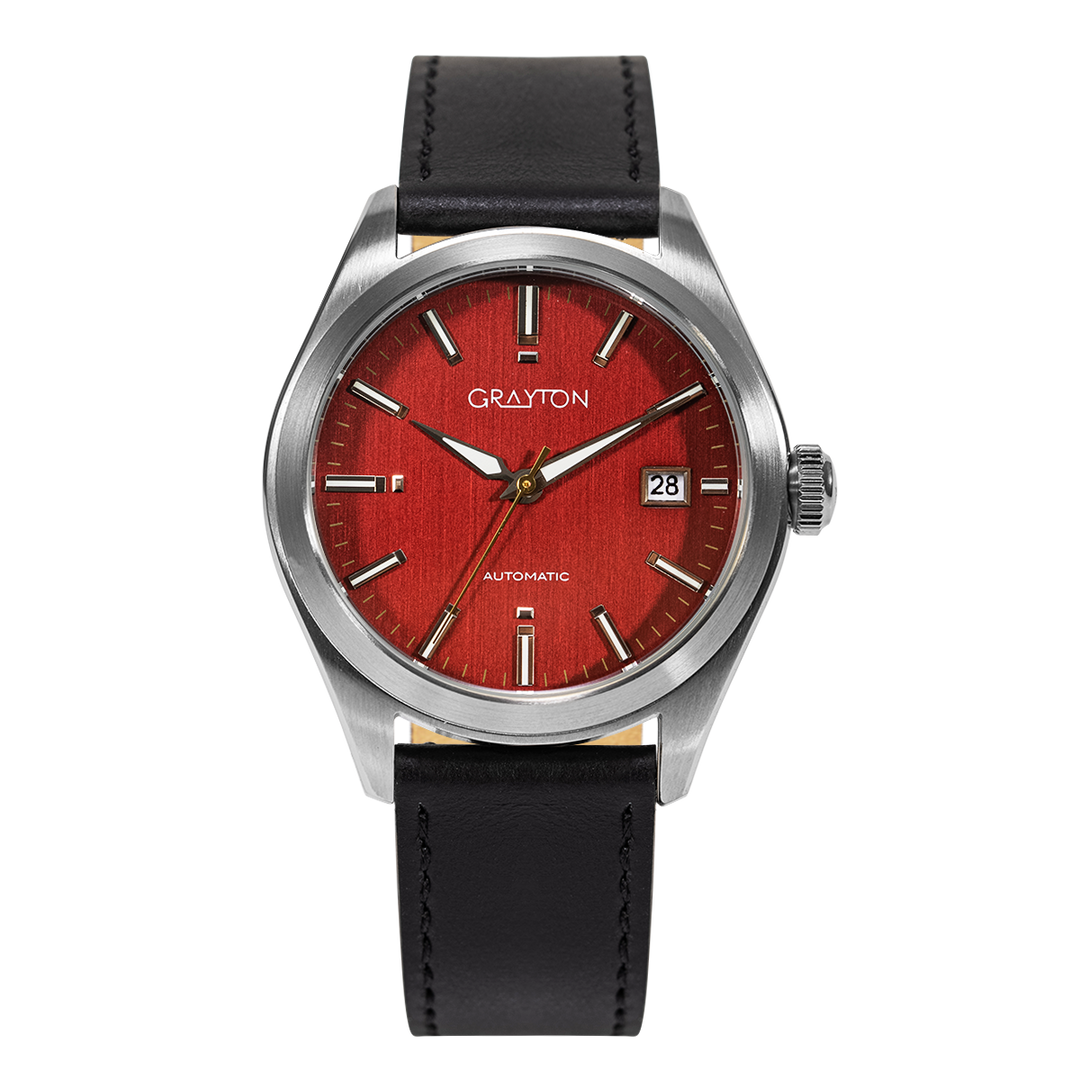 Elegant Sport Red / Leather Red Dial