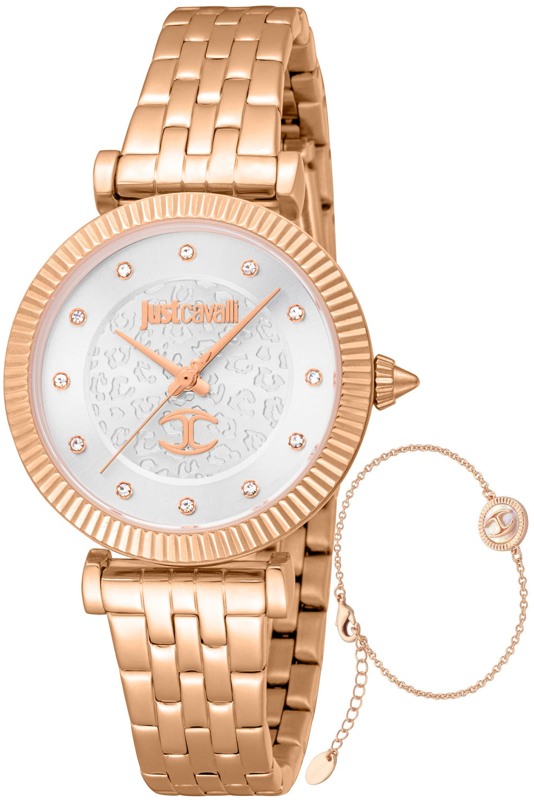 SET 32mm / Silver / Rose Gold | Silver Dial