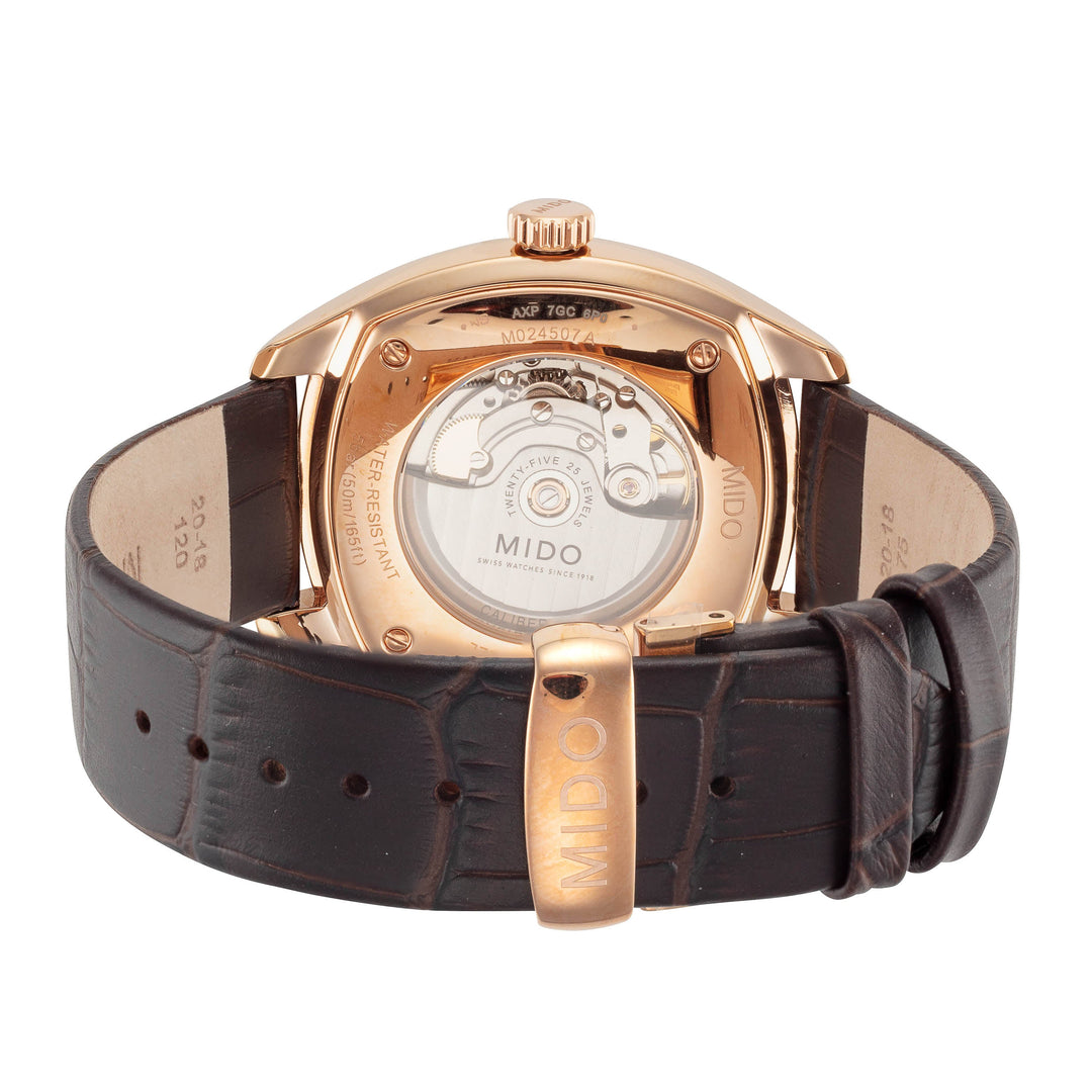 Belluna Royal 41mm / Black / Brown | Black Dial