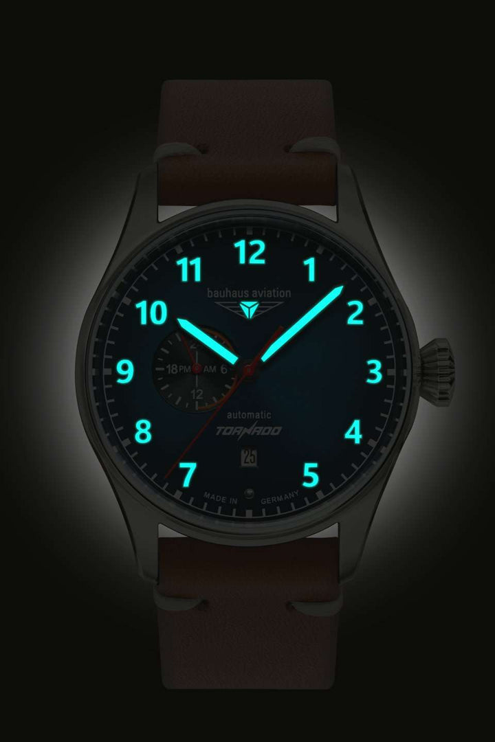Aviation Tornado Blue Dial with Beige | Blue Dial