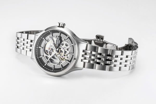 Competence Skeleton IV Black skeleton dial, stainless steel bracelet Black Skele