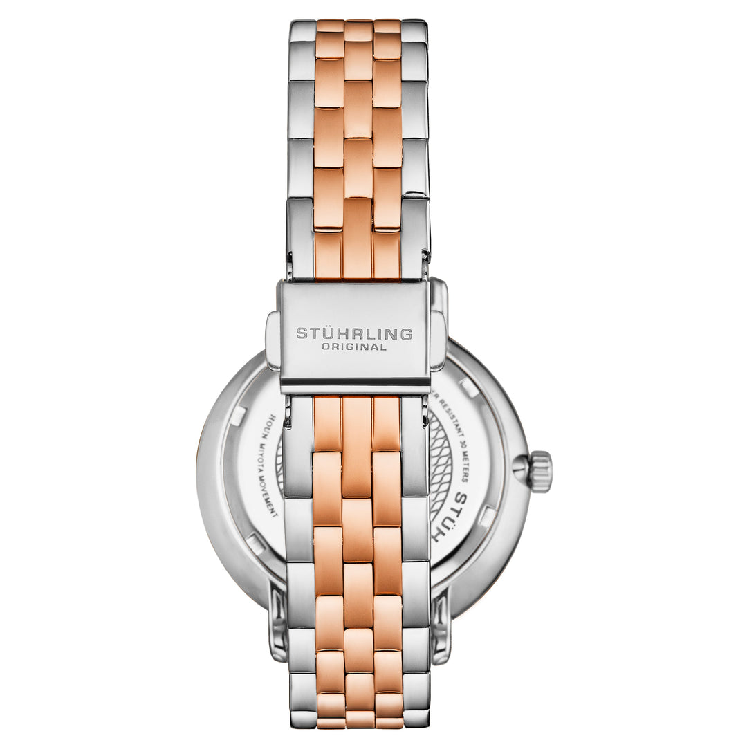 Horizon Quartz Classic Rose/Mother of Pearl White Dial