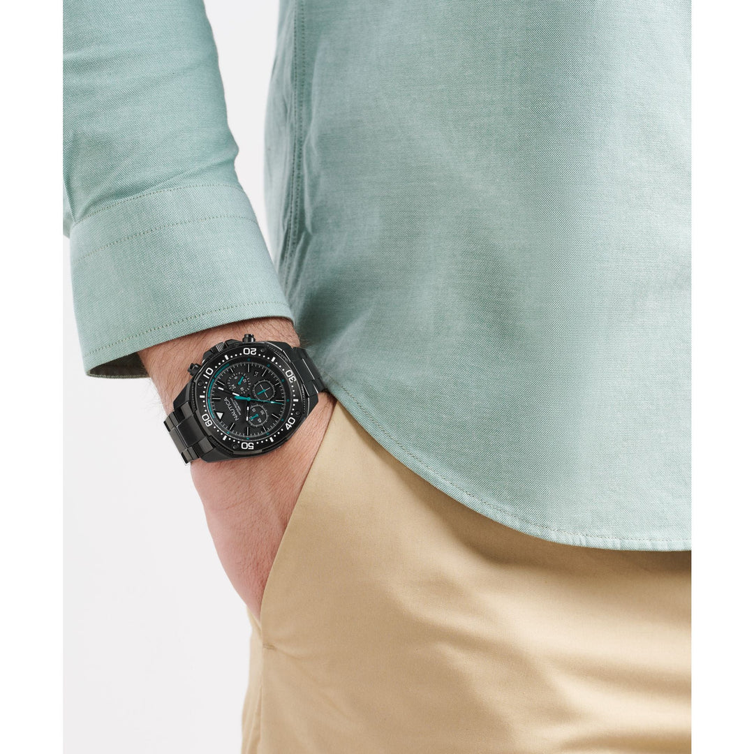 SPORTY Black / Stainless Steel Black Dial