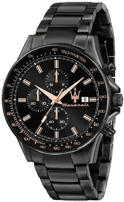 SFIDA Black / Stainless Steel Black Dial