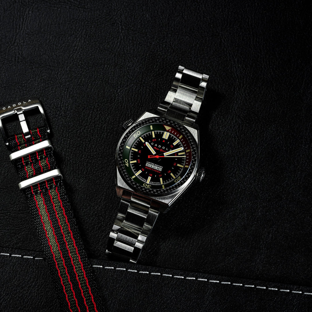 COSWORTH COSTIN MECA-QUARTZ LIMITED EDITION BLACK / STAINLESS STEEL Black Dial