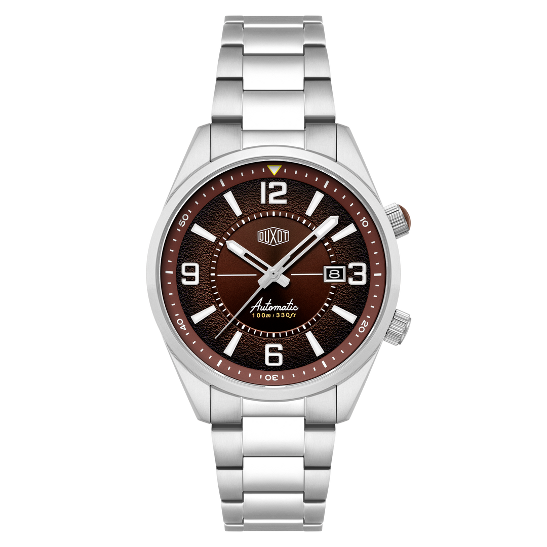 Ascensus Automatic Brown / Stainless Steel | Brown Dial