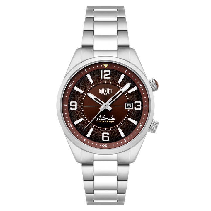 Ascensus Automatic Brown / Stainless Steel | Brown Dial