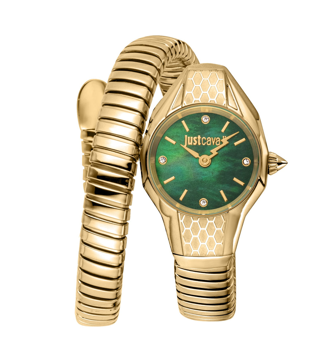 Snake 22mm / Green Mother-of-Pearl / Gold Green Mother-of-Pearl Dial