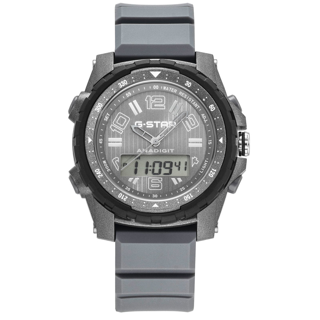 Ops01 Ana-Digi Gray Dial / Gray Silicone Strap Gray Dial