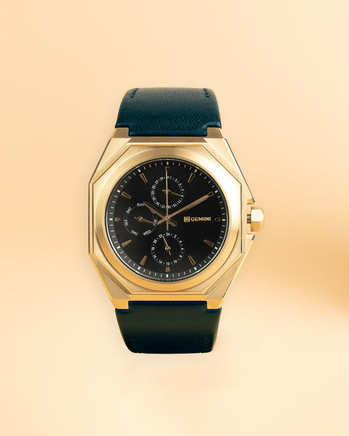 Lux Leather Gold Gold