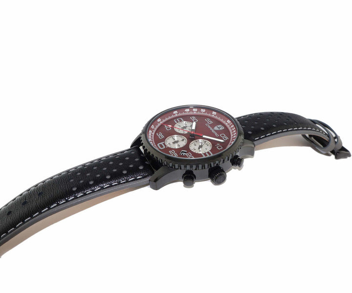 Aureum IP BLACK/MAROON | Maroon Dial