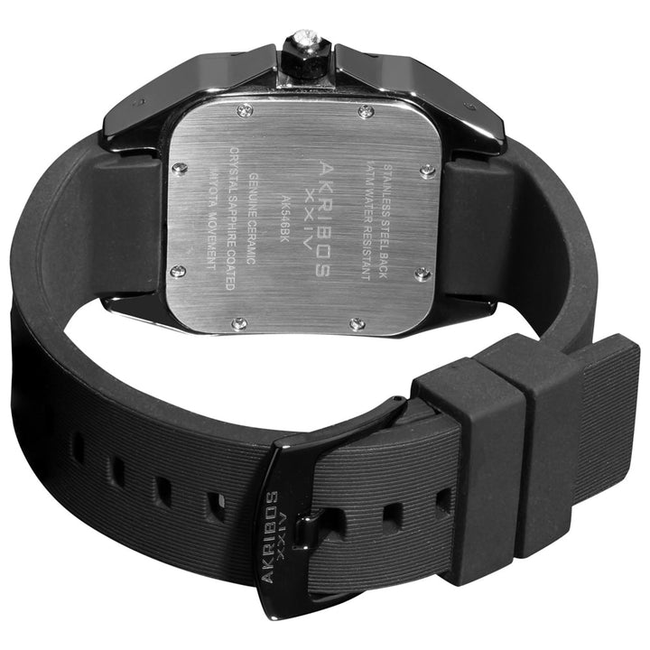 Casual Black/Silicone | Black Dial