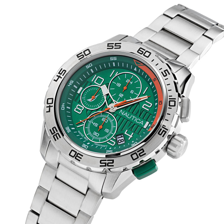 NST Green / Stainless Steel | Green Dial