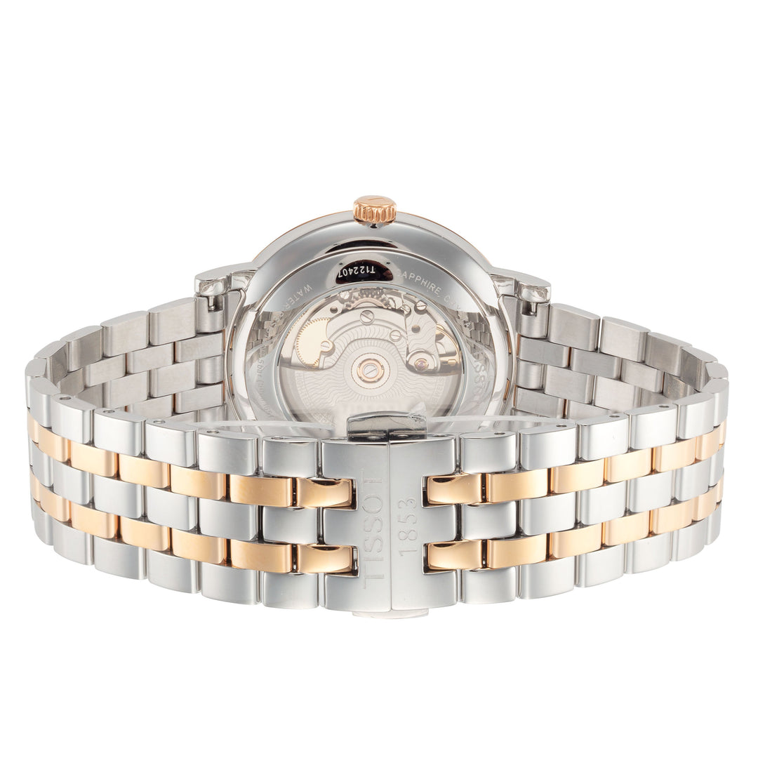Carson 40mm / Silver / Silver and Rose Gold Silver Dial