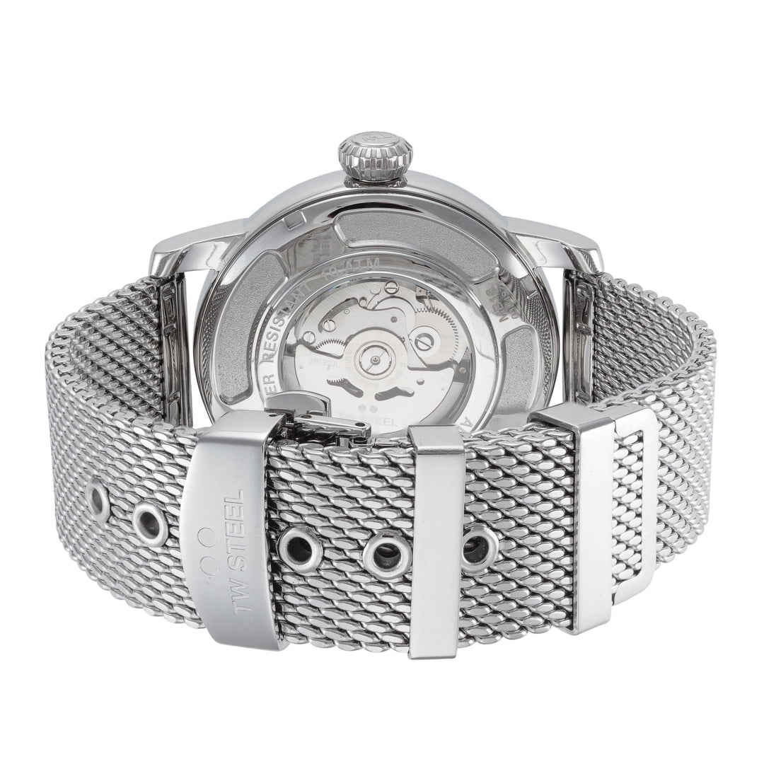 Maverick 48mm / Black / Silver | Black Dial