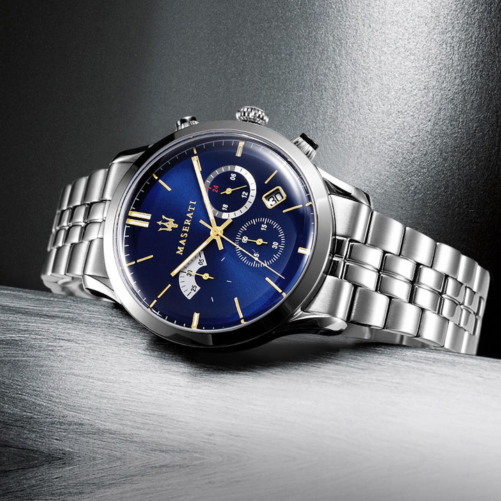 RICORDO Blue / Stainless Steel Blue Dial