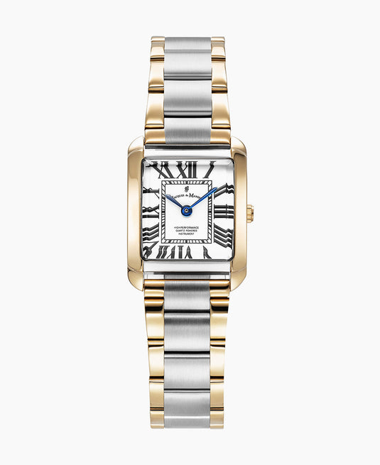 Emily Two-tone White White Dial