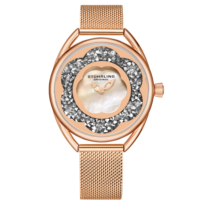 Lily Quartz Classic Rose/Stainless | White Dial