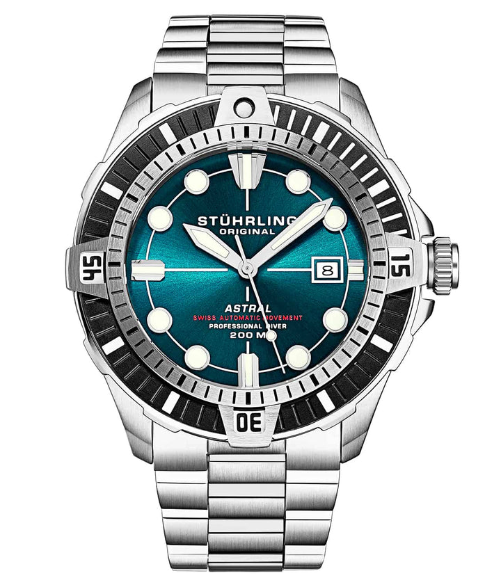 Astral Silver/Stainless /Teal Dial | Blue Dial