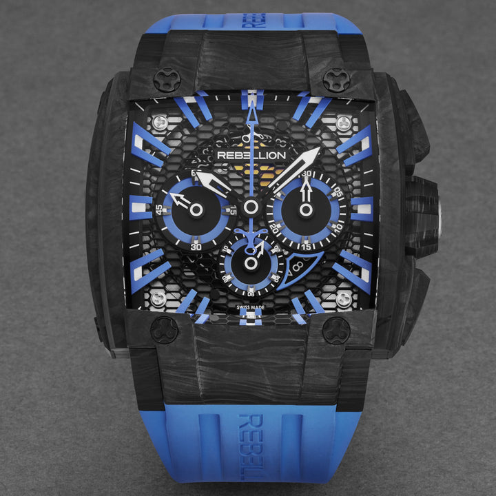 Re1 2.0 RBRE12CH.CA.BL / Black Blue | Black Blue Dial