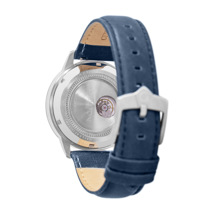 Classic Blue / Leather Blue Dial