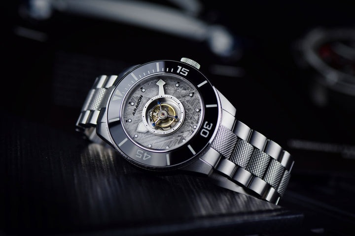 Divemaster Central Tourbillon Automatic 45mm - Meteorite dial