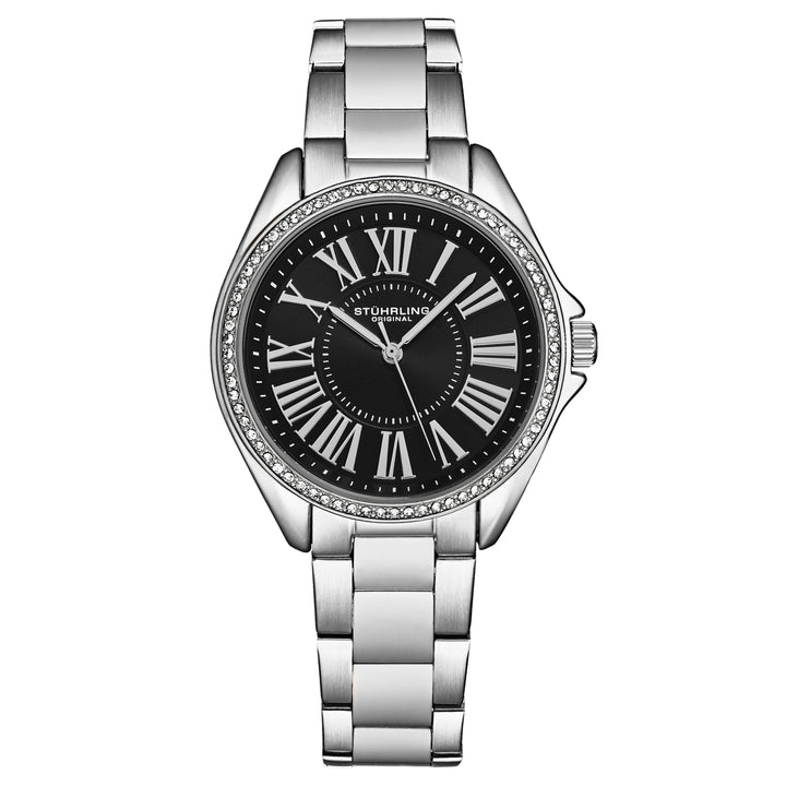 The Dynasty Quartz Watch Black/Silver | Black Dial