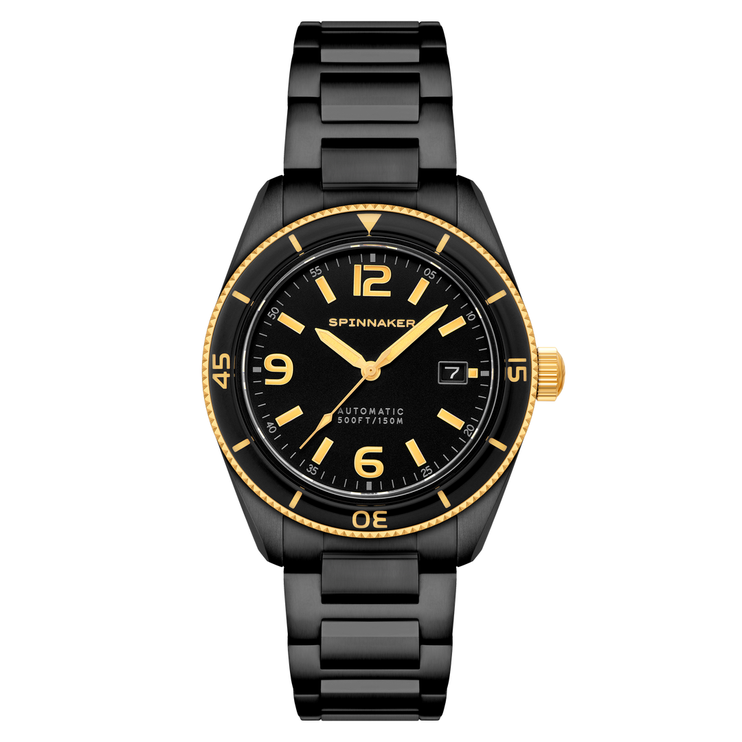 Fleuss Automatic Black / Stainless Steel | Black Dial