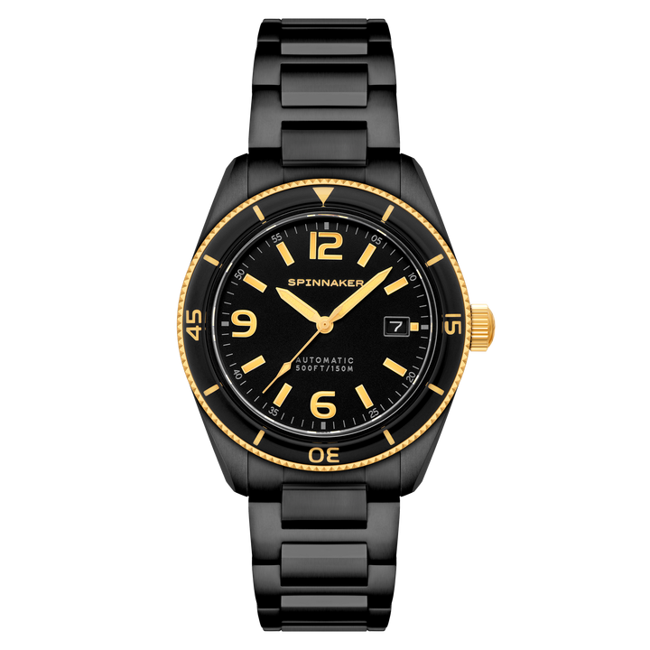 Fleuss Automatic Black / Stainless Steel | Black Dial