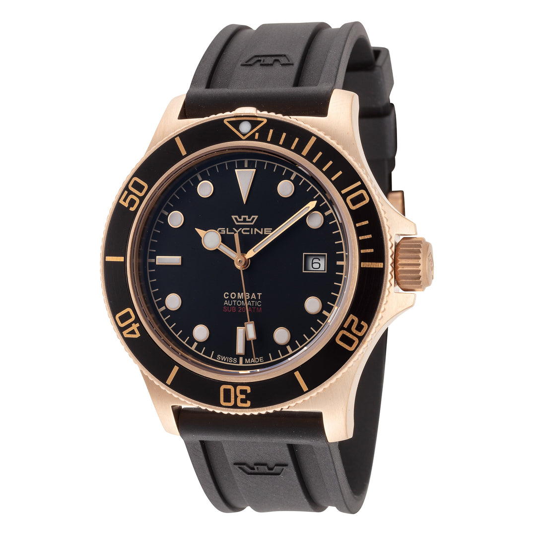 Combat Sub Sport Bronze 42mm / Black / Black | Black Dial