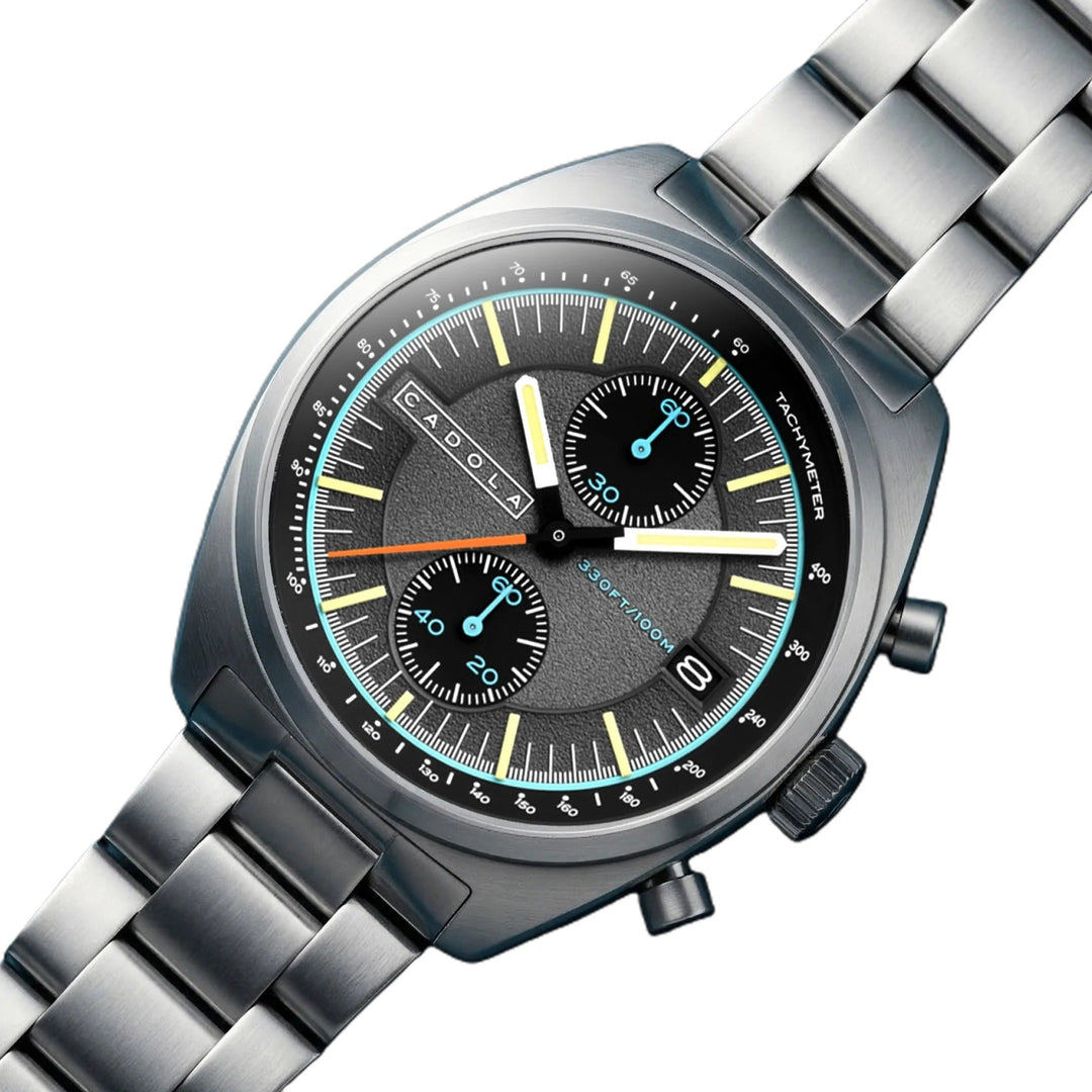 Slipstream Ashen Blast / Silver Stainless Steel Bracelet Gray Dial