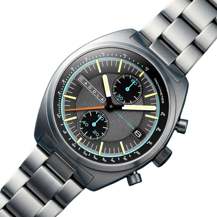 Slipstream Ashen Blast / Silver Stainless Steel Bracelet Gray Dial