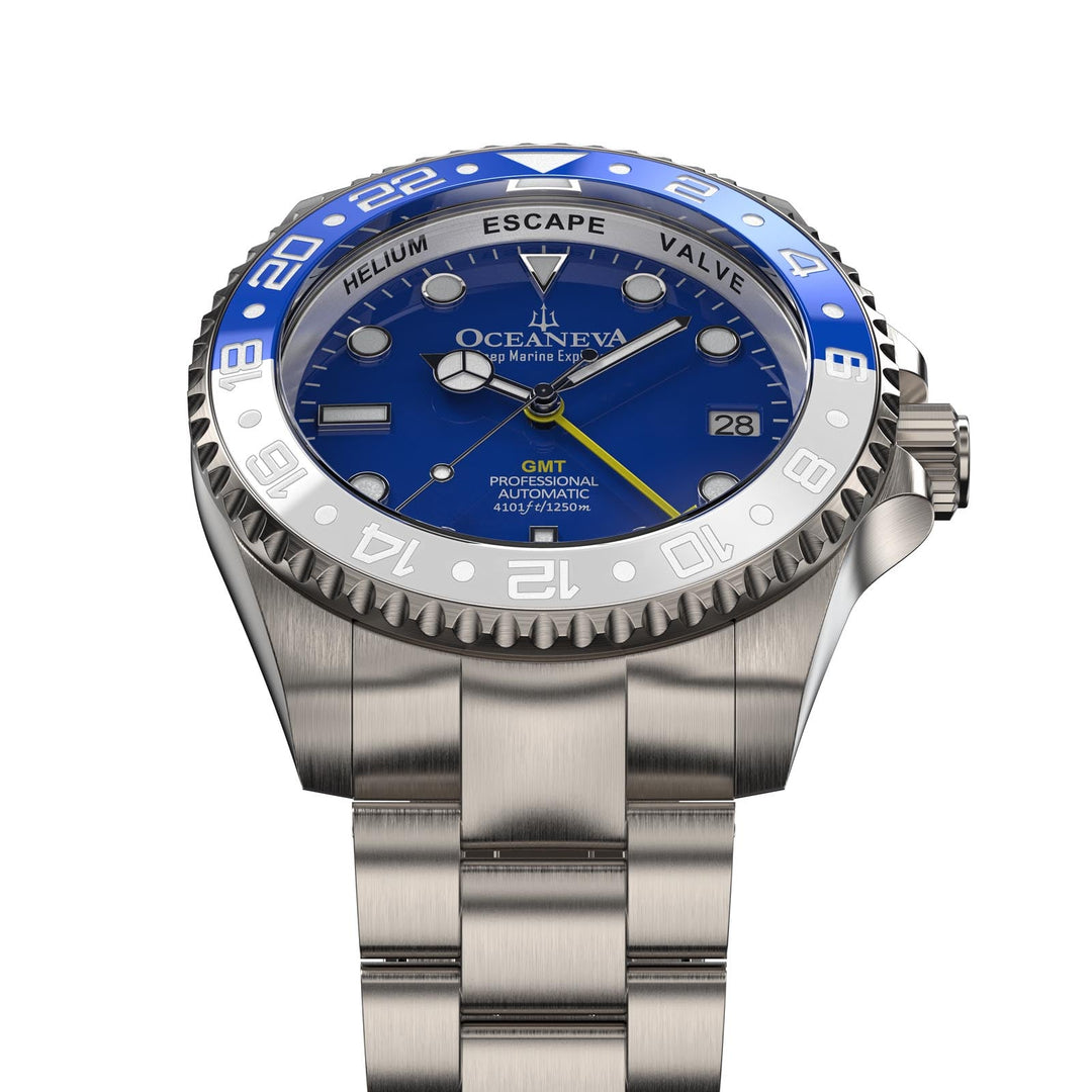 Deep Marine Explorer II Blue/White Bezel| Blue Dial