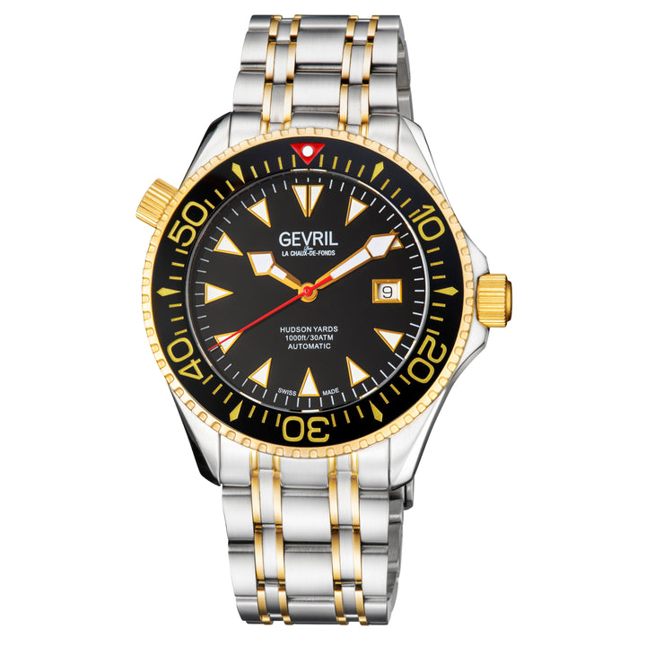 Hudson Yards Sellita SW200 Automatic Swiss Made Watch ceramic bezel helium valve