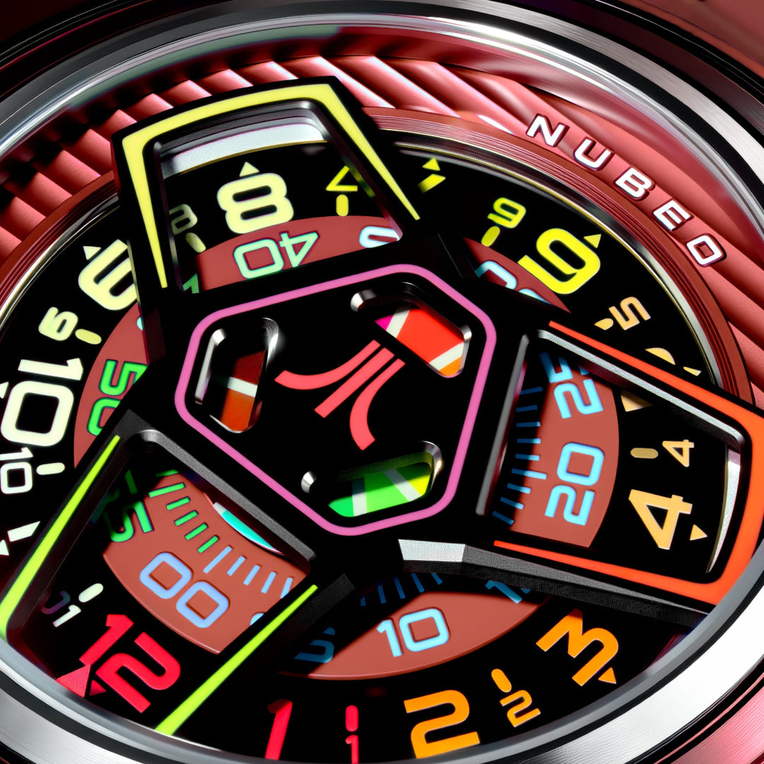 Ventana Automatic Atari Retro Gamer Limited Edition Red / Rubber Strap | Red Dia