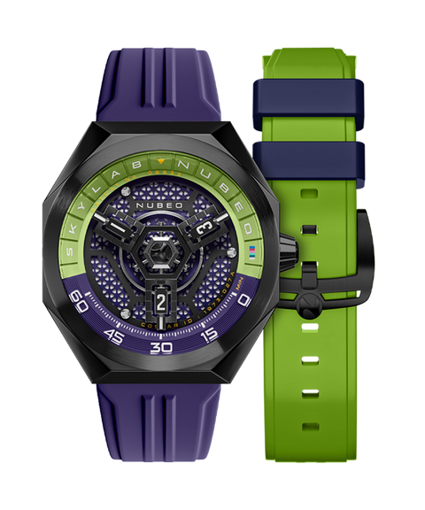 Skylab Automatic Limited Edition Blue / Blue Rubber | Blue Dial