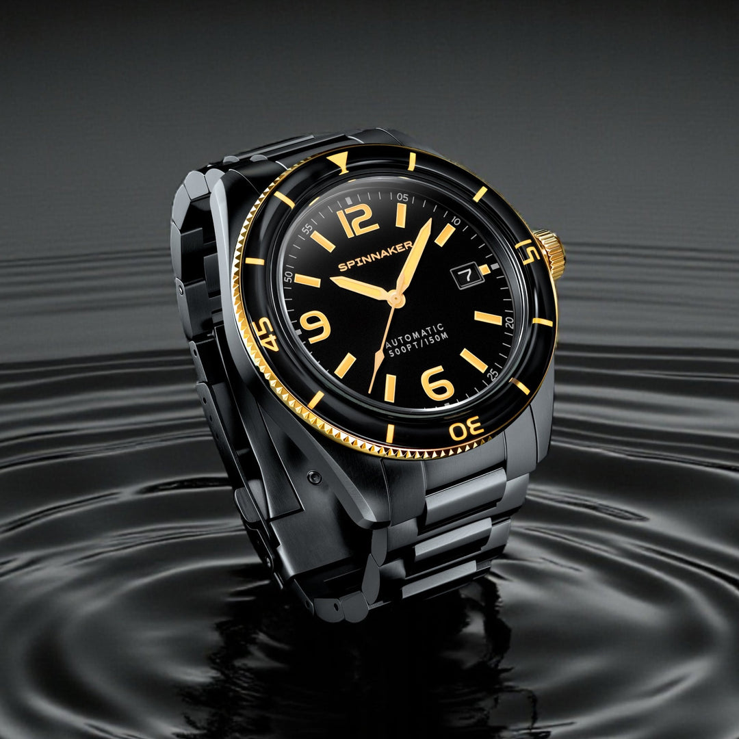 Fleuss Automatic Black / Stainless Steel | Black Dial