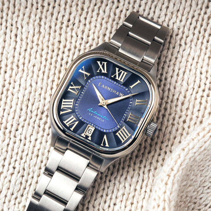 Coussin Automatic Blue / Stainless Steel | Blue Dial