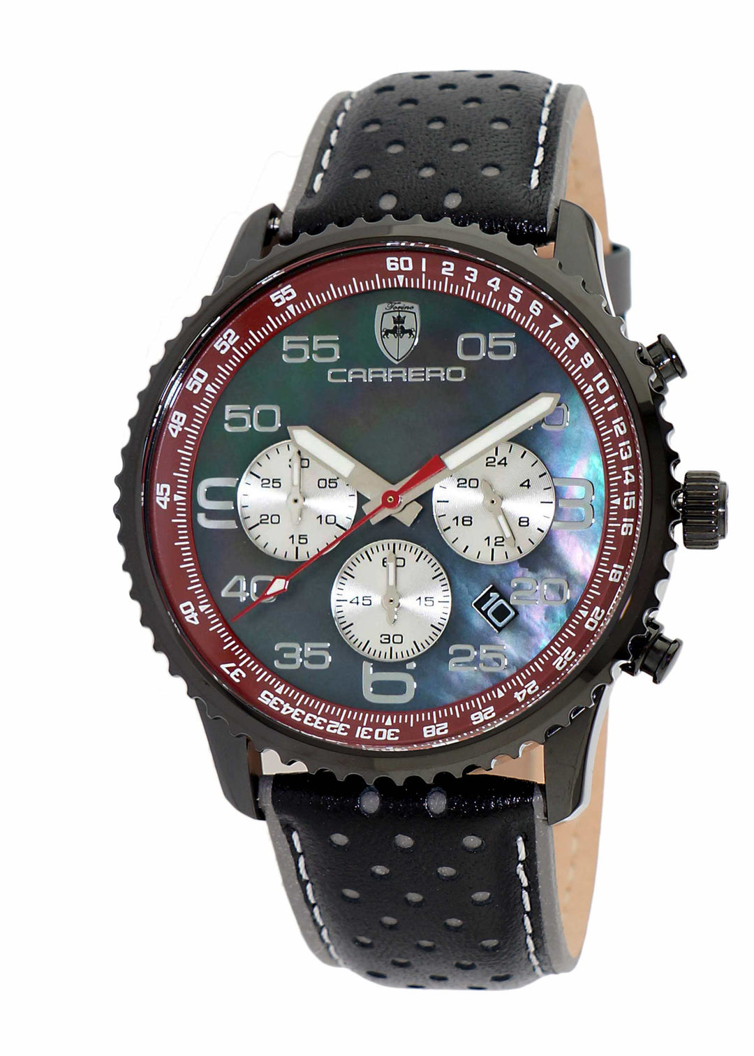 Aureum IP BLACK/MAROON-BLACK Black Dial