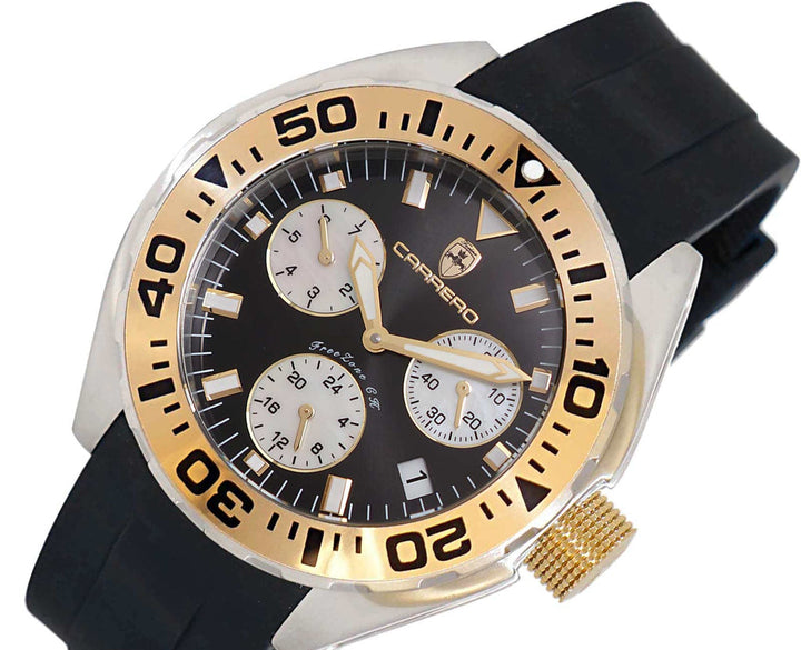 FreeZone-CH Black/Gold tone Black Dial